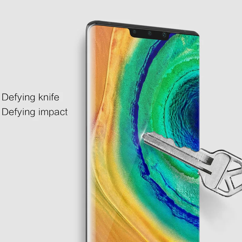 Nillkin 3D CP+ макс. закаленное стекло для huawei mate 30 Pro полный экран клей покрытие изогнутый защитный олеофобный