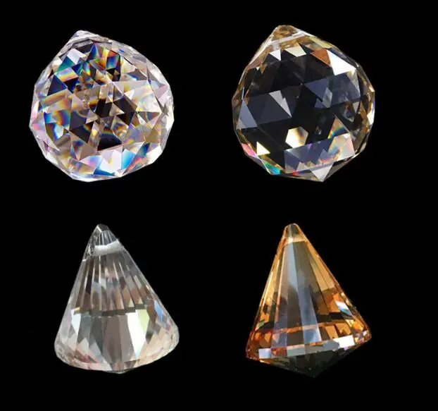 

Quality K9 One Grade Crystal Ball Lighting Glass Accessories Curstain Pendants Chandelier Droplets Decorations