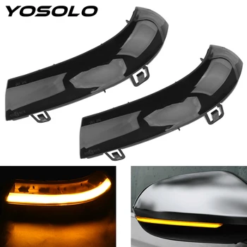 

Flowing Rearview Mirror LED Dynamic Signal Light For Volkswagen GOLF 5 GTI Variant Jetta MK5 Passat B5.5 B6 Plus EOS Sharan
