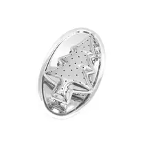 Рождественская елка форма инфузионное чайное ситечко вкладыш Блокировка специй фильтр гаджет T8WB