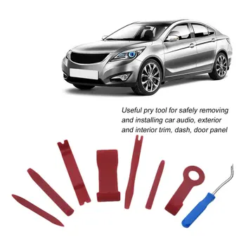

7PCS/SET Plastic Car Radiao Panel Trim Removable Tool Set DIY Car Interior Dashboard Installation Removal Opening Tool