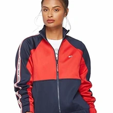 Спортивный костюм на молнии темно-синий per Donna S синий