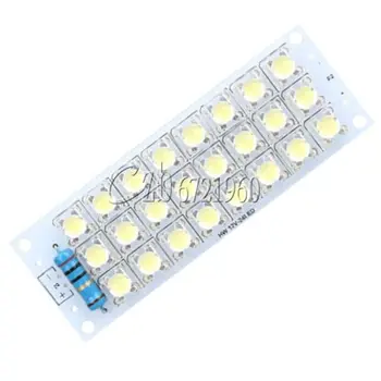 

12V White LED Panel Board 24 Piranha LED Energy Saving Panel Light board