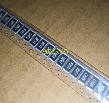 50 шт. 2512 1 Вт 1% 0,047 Ом 0.047R R047 SMD резистор Бескорпусные резисторы 1