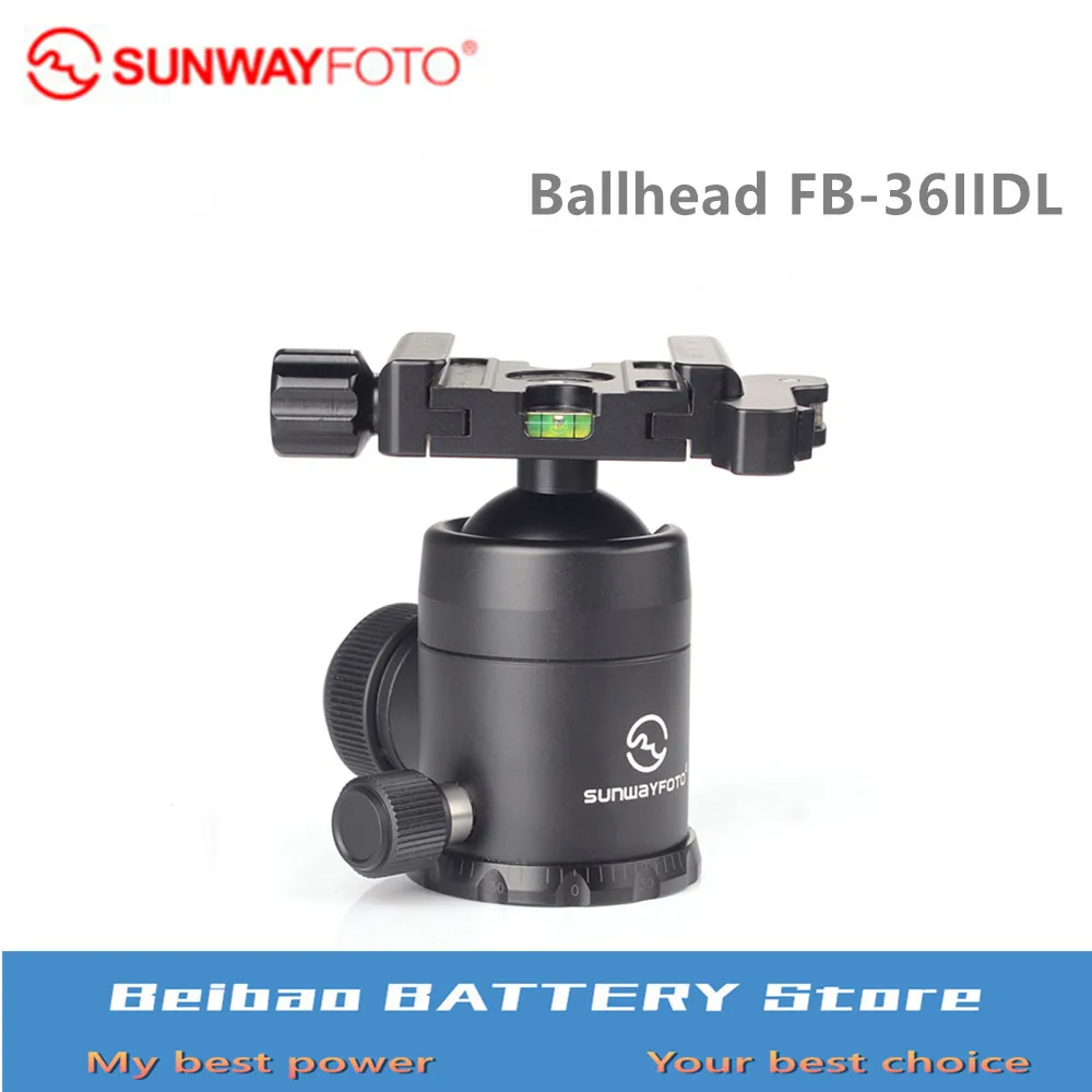 

SUNWAYFOTO FB-36IIDL Tripod head for DSLR Camera Tripode Ballhead Professional Aluminum Monopod Panoramic Tripod Ball Head