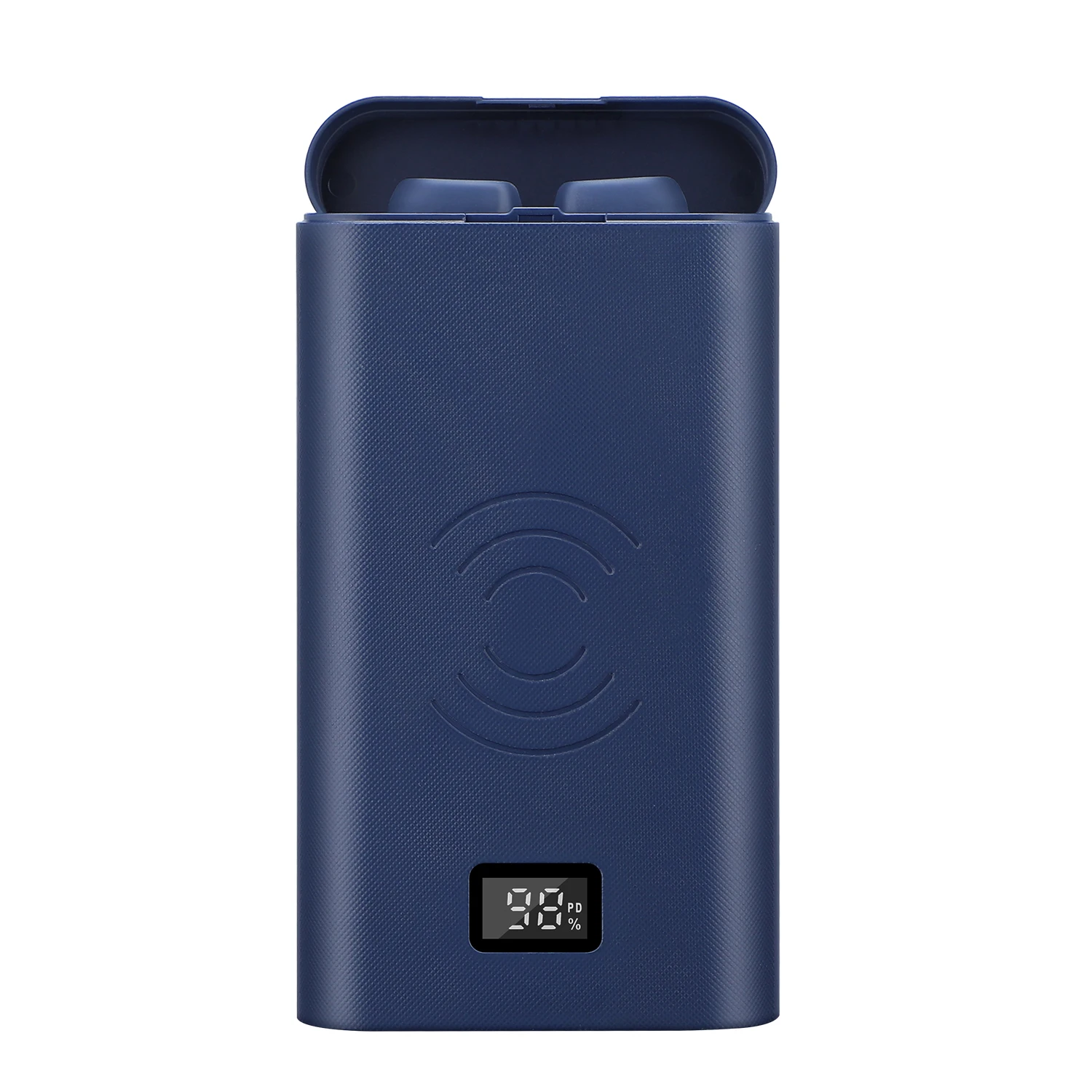 

Wireless Earphone Charger 7500mah Power Bank With 5.0 Bluetooth Earphone Headset With 18W Fast Charging Type-c USB Interface