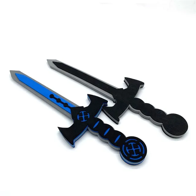 Pirate EVA Sword Anime Cosplay Weapon Environmental Soft Material Foam Toys Boys Replica Shield Kids Halloween Birthday Gifts 5