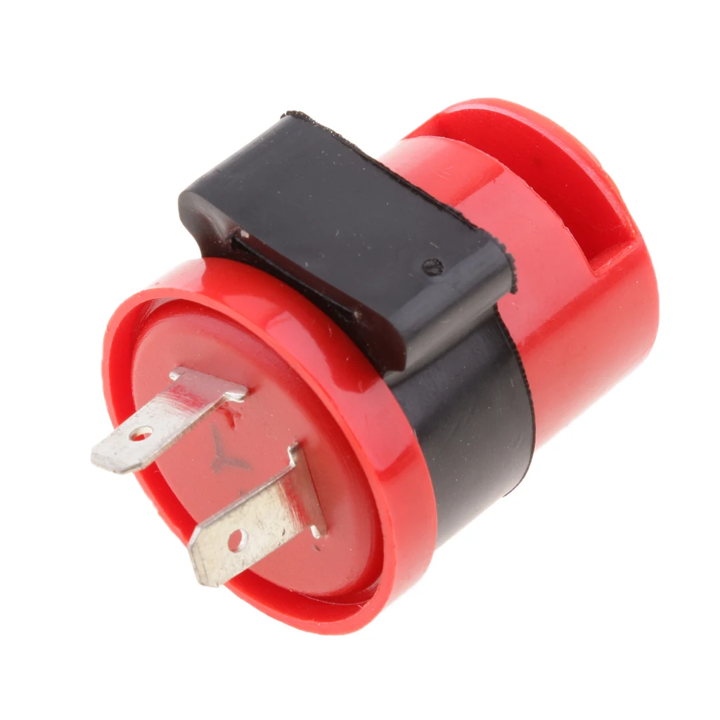 DC 6 12V 2 контакта универсальный для мотоцикла Blinker электронный проблесковый маячок