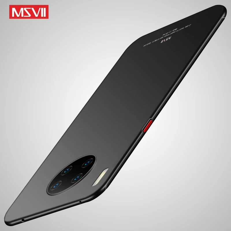 Матовый чехол Mate30 MSVII для Huawei Mate 30 Pro Case Lite Жесткий Чехол из поликарбоната 20 X чехлы