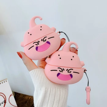 

3D Earphone Case For Airpods Pro Case Silicone Biscuits Cartoon Headphone/Earpods Cover For Apple Air pods Pro 3 Case Keychain