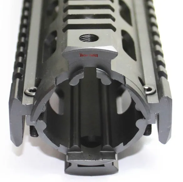 Векторная оптика RIS из двух частей Mid Handguard 20 мм Weaver Picatinny Quad рейка система 8,5 дюймов Длина подходит. 223 5,56