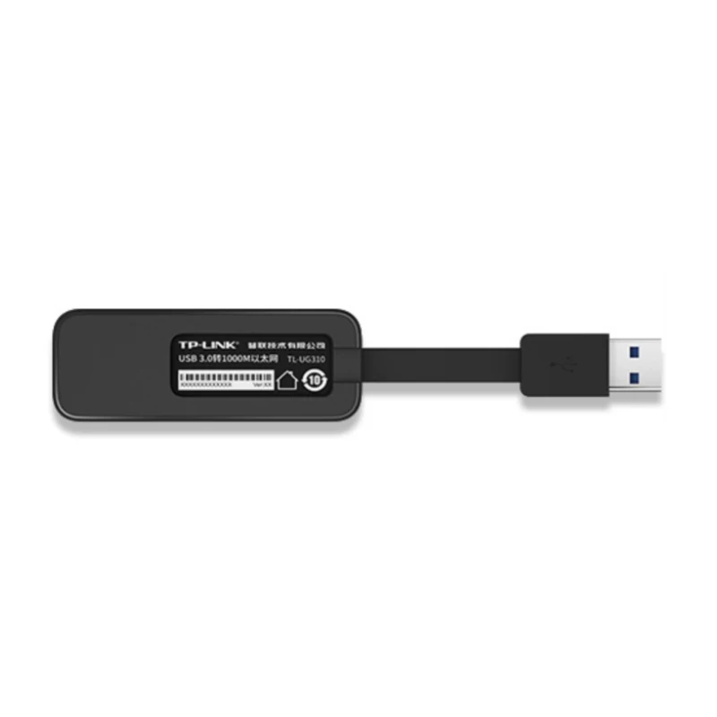 TP-LINK TL-UG310 Внешний USB 3,0 проводной сетевой адаптер Ethernet USB 10/100/1000M Ethernet RJ45 Lan для Windows/MAC/Linux