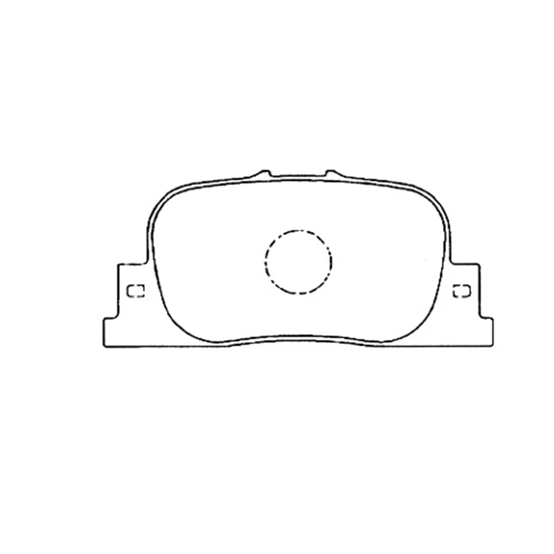 AKEBONO Колодки тормозные дисковые задние ПОДХОДЯТ ДЛЯ TOYOTA CAMRY/WINDOM/MARK II (_V20/_V21) CALDINA _T24