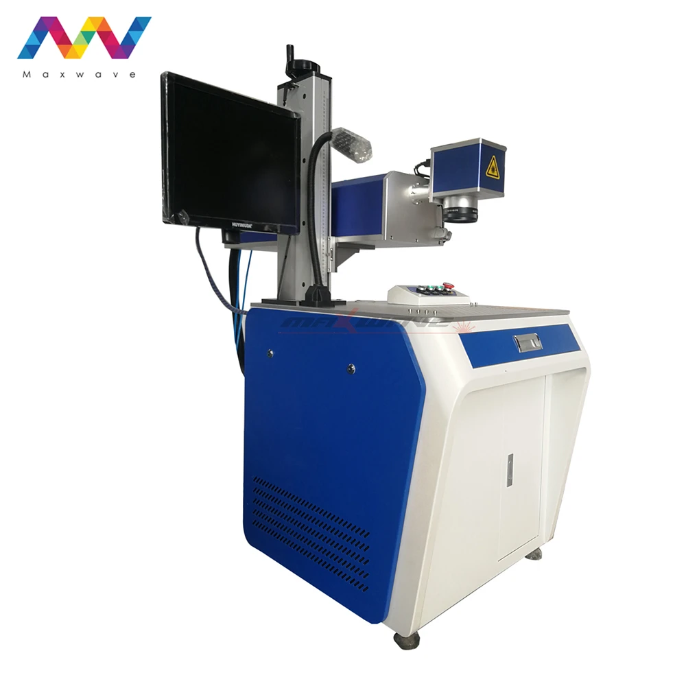 CO2 Laser Marker 20W 30W 50W Fiber Marking Machine For Acrylic Cloth Wood Face Mask Manufacturer application |
