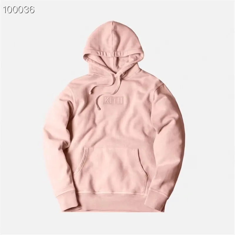 Embroidery Box Logo Kith Hoodie Men Women Pullover Black Red Pink Kith  Sweatshirts Oversized Hooded Clothes Men Hoodies - Hoodies & Sweatshirts -  AliExpress