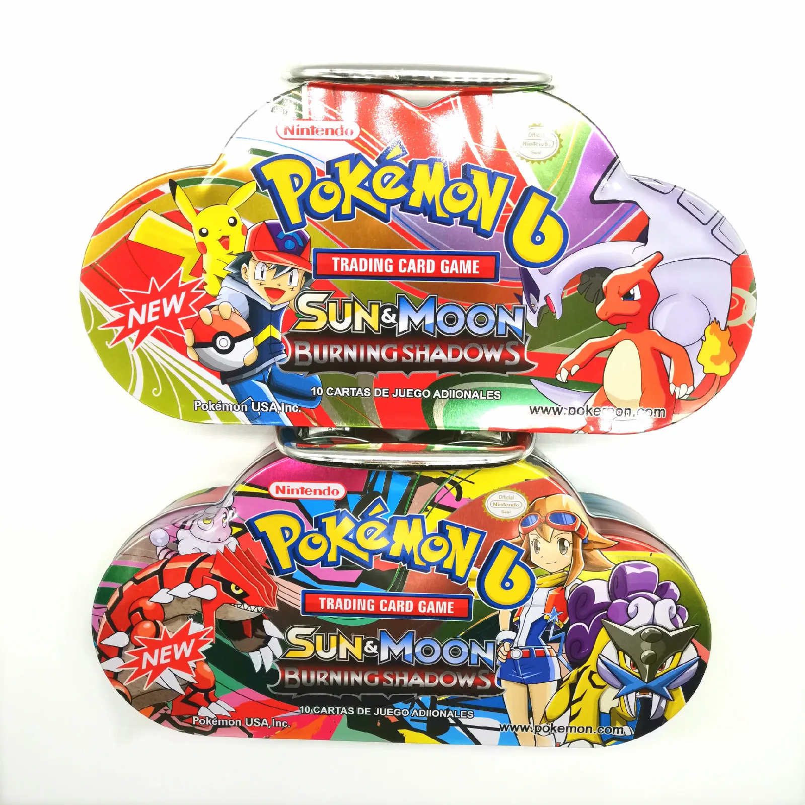 80 шт./компл. Pokemon Портативный жестяная коробка TAKARA TOMY боевые игрушки хобби