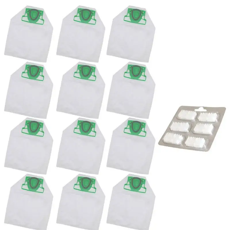 

Dust Bag Dust Cleaning Cloth Bag +fragrance Tablet For Vorwerk VK200 Spare Part
