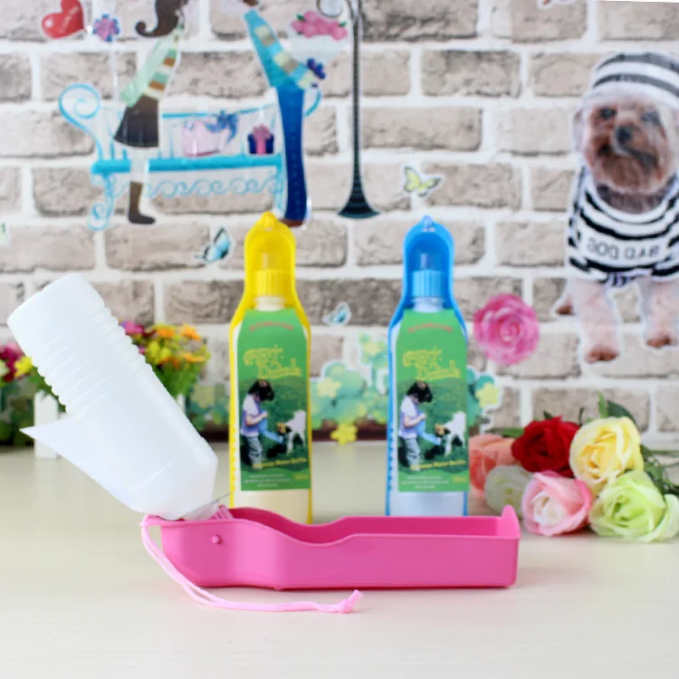 

Dog Water Fountain Dog Outdoor Portable Kettle Pet Travel yin shui hu Nursing Dog Bottle 300