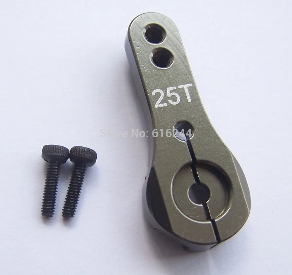 1 pcs 25T servo arm 1 х водонепроницаемый сервопривод DS3218 обновление и Профессиональная высокоскоростная металлическая Шестерня цифровой сервопривод baja сервопривод 20 кг/. 09S для 1/8 1/10 Масштаб RC автомобилей - Цвет: 1 pcs 25T servo arm