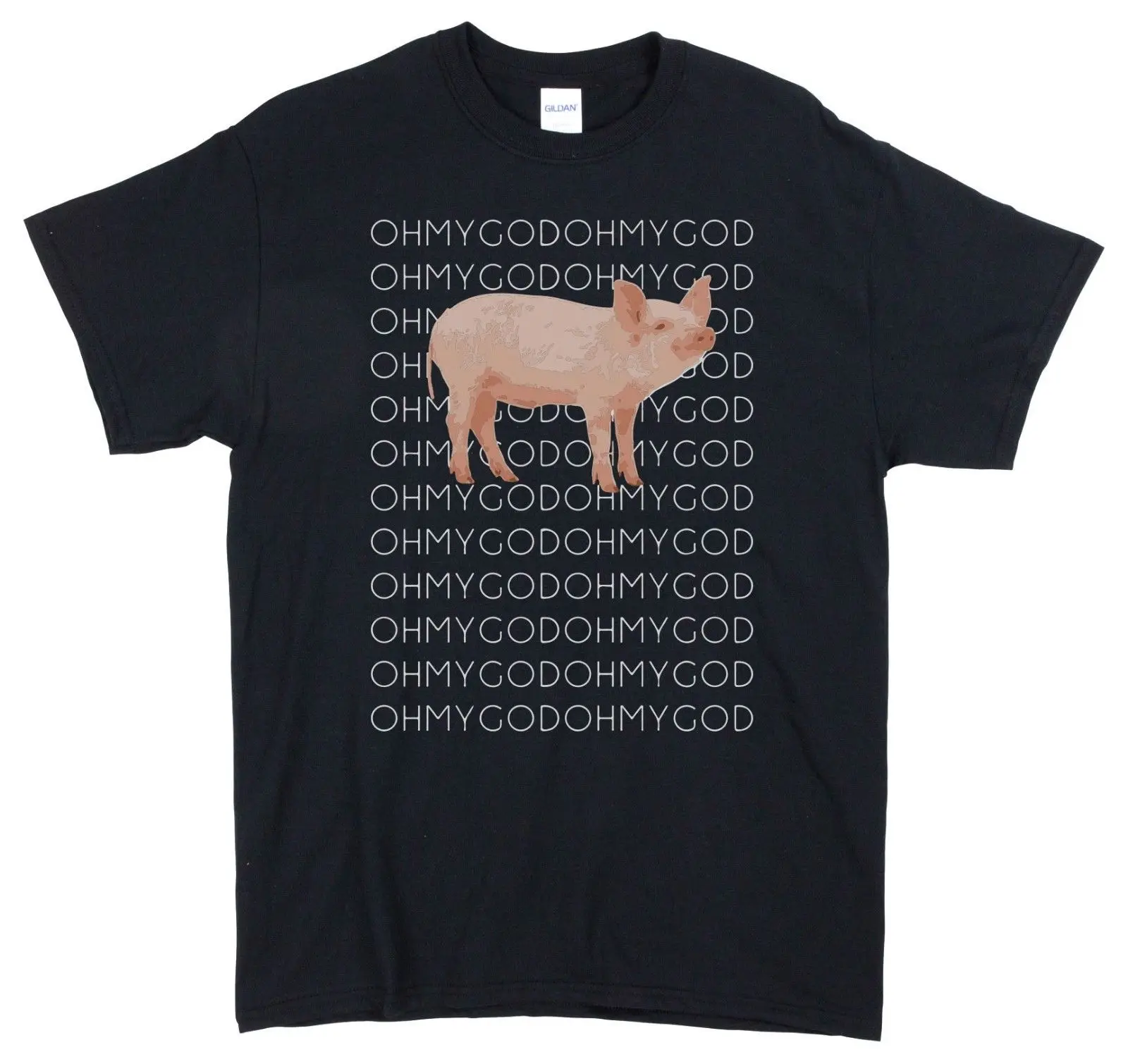 Shane Dawson Oh My God Pig T-ShirtCool Повседневная футболка с надписью pride Мужская модная унисекс