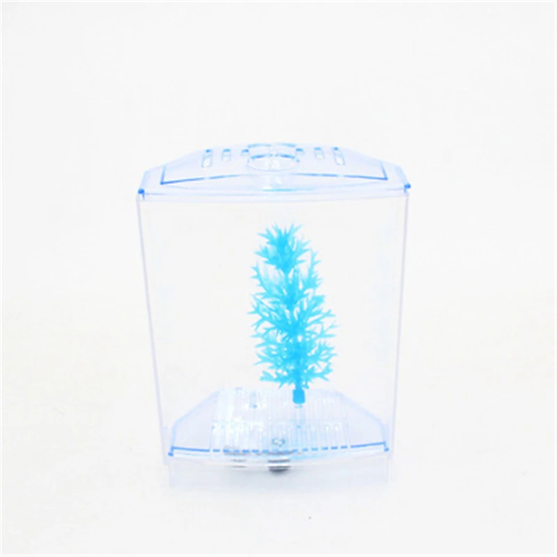 Мини аквариум для аквариума Betta Box Прозрачный Arcylic Fish seeding маленький ящик