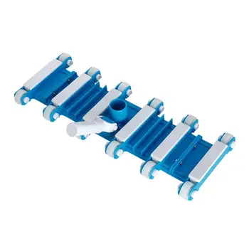 

Swimming Pool Vacuum Head with Brush Suction Wheel Suction Head Cleaning Tool 19 Inch Swimming pool cleaning