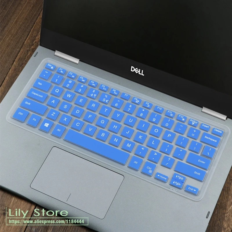 Для Dell Inspiron 14 дюймов 5000 серии 5482/5481(2 в 1) i5379 i5482 i5481 i5485 силиконовая клавиатура для ноутбука