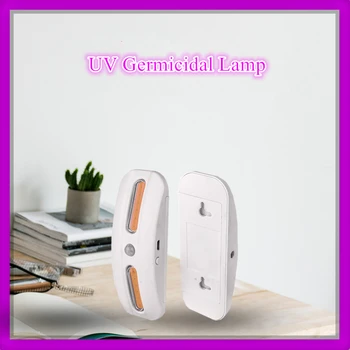 

LED Sterilize UV Light USB Rechargeable Germicidal Disinfection Lamp Night Light Disinfection Light For Cabinet Wardrobe Toilet