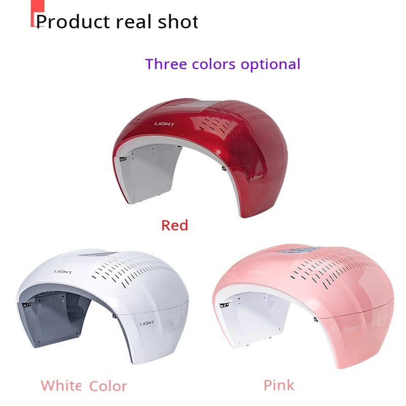  7 Colors Ball Spectrometer Led Mask Mesotherapy Facial Mask Skin Rejuvenation Photon Device Massage - 4000589384164