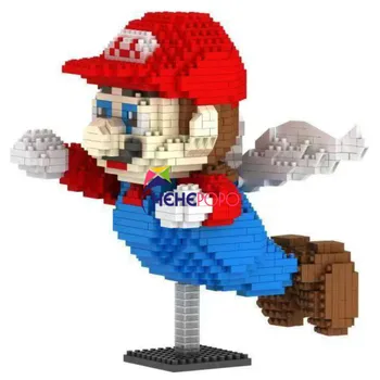 

1012pcs 66529 Fly Mario Building Blocks Assemblage Toys Luigi Plastic Building Bricks Children Toys Christmas Gifts for Kids