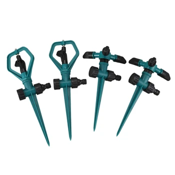 

Lawn Sprinklers, 2 Automatic Rotating Three-Arm Sprinklers and 2 Single-Arm Sprinklers for Irrigation Sprinklers
