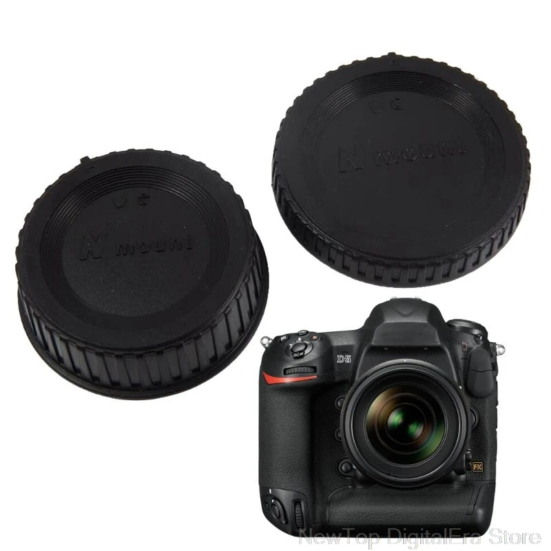 F Mount Rear Lens Cap Cover Camera Front Body Cap for Nikon F DSLR and AI Lens camera lens cap