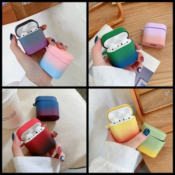 

for Xiaomi Airdots Pro 2/Air2 Colorful Gradient Matte Earphone Cases for Xiaomi Air 2S True Wireless Earphone 2 Headphone Case