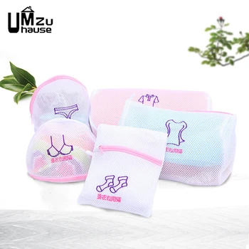 

Washing Storage Clothes Bags Underwear Bra Shoes Socks Organizer Clothing Laundry For Machines Protector Cute Home Organization