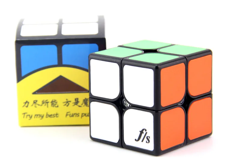Party Is shi shuang Second Order Magic Cube 50 Mm Black And White with Pattern Science Early Childhood Educational Children's Cu