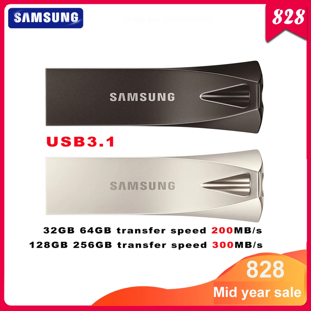 USB флеш накопитель SAMSUNG 32 ГБ 64 128 256 ГБ|USB флэш-накопители| |