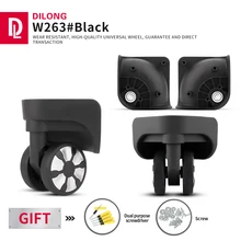 

DILONG YT-AO7 Luggage wheels replacement universal parts heavy-duty trolley case wheel high-quality detachable colord casters