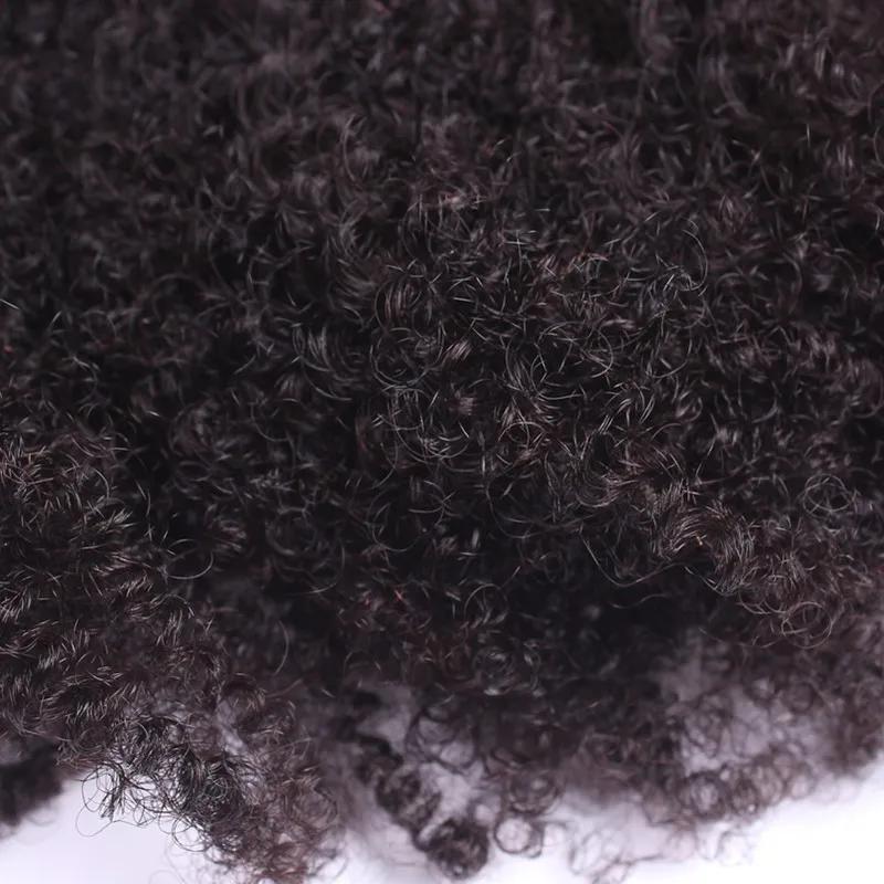  Afro Kinky Curly Clip In Human Hair Extensions 100% Human Hair Brazilian Remy Hair 4B 4C Hair Clip 