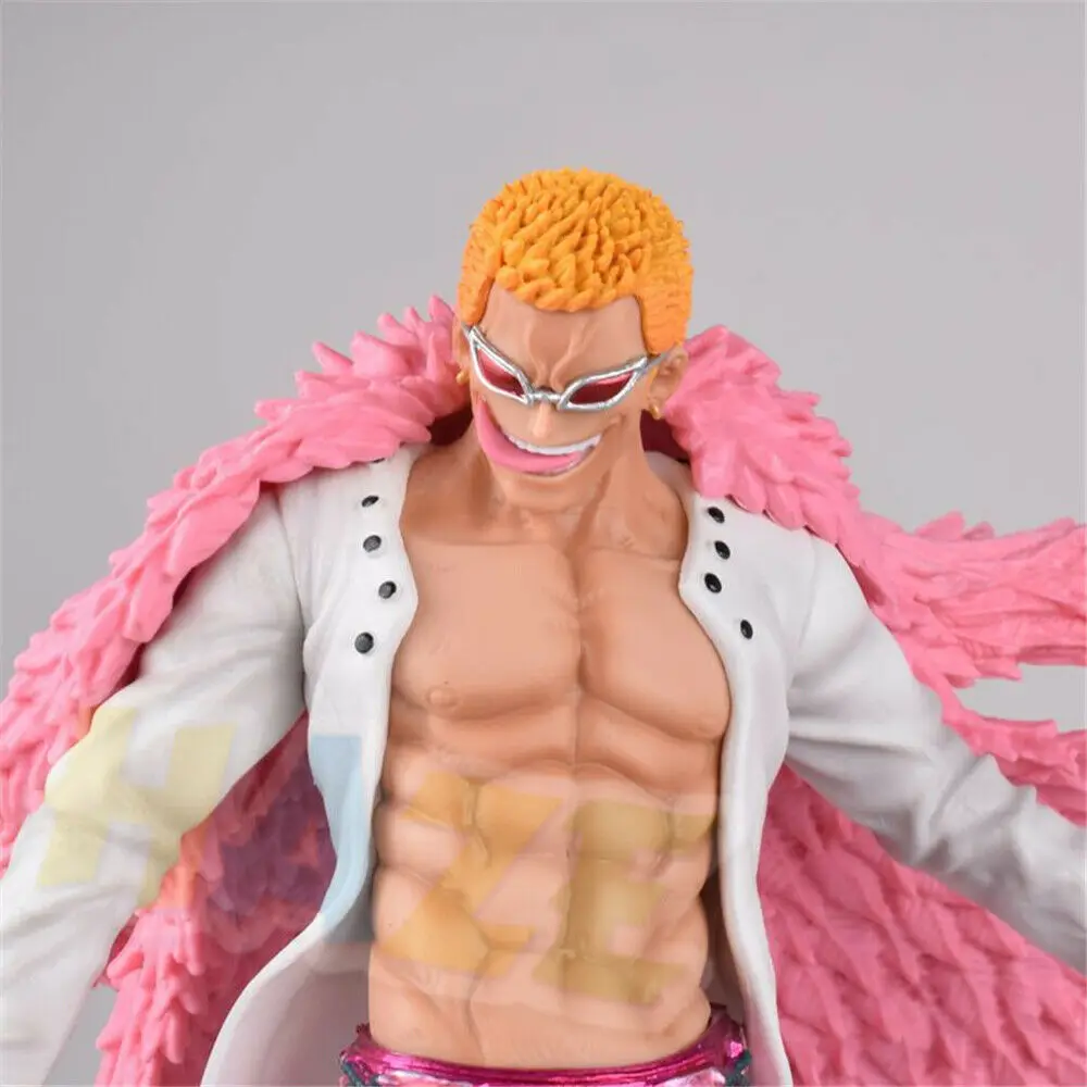 One piece Donquixote Doflamingo статуя ПВХ Фигурки Модель игрушки коллекция аниме Фигурки игрушки куклы 37 см в коробке подарки
