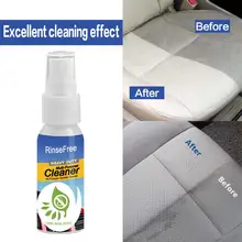 30 мл автомобильное внутреннее сиденье средство для чистки диванов кожаный очиститель ремонт автомобиля Очиститель Многофункциональный пенопласт для мытья автомобиля