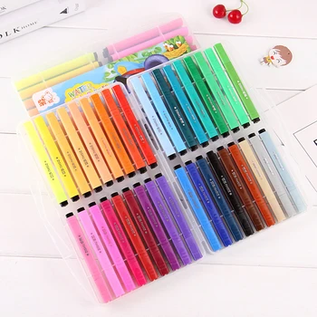 

Washable Brush Pen Set Soft Tip Painting Calligraphy Pen Lettering Sketching Coloring Children Watercolor Drawing Marker Pen Set