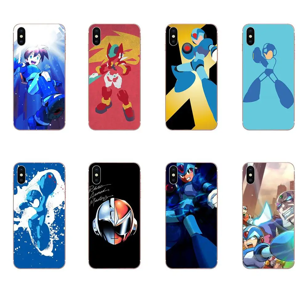 

Megaman Mega Man X Black For Galaxy Alpha Note 10 Pro A10 A20 A20E A30 A40 A50 A60 A70 A80 A90 M10 M20 M30 M40 Soft Mobile Shell
