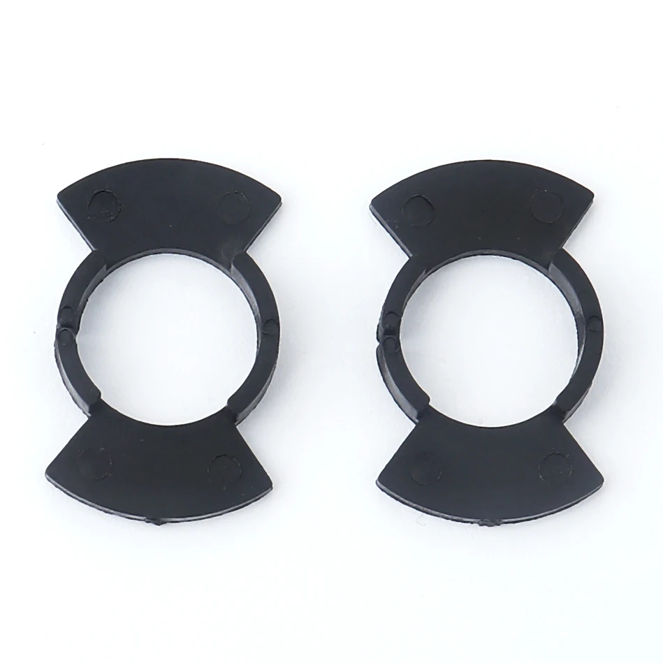 2Pcs H1 Car LED Headlight Bulb Base Adapter Holder For Honda Odyssey Accord Civic CRV Auto Lamp Headlamp Socket Retainer Clip headlight holder led lamp bulb base led headlight light holder led lamp bulb lamp holder light bulb socket socket connector plug adapter headlight spring clips