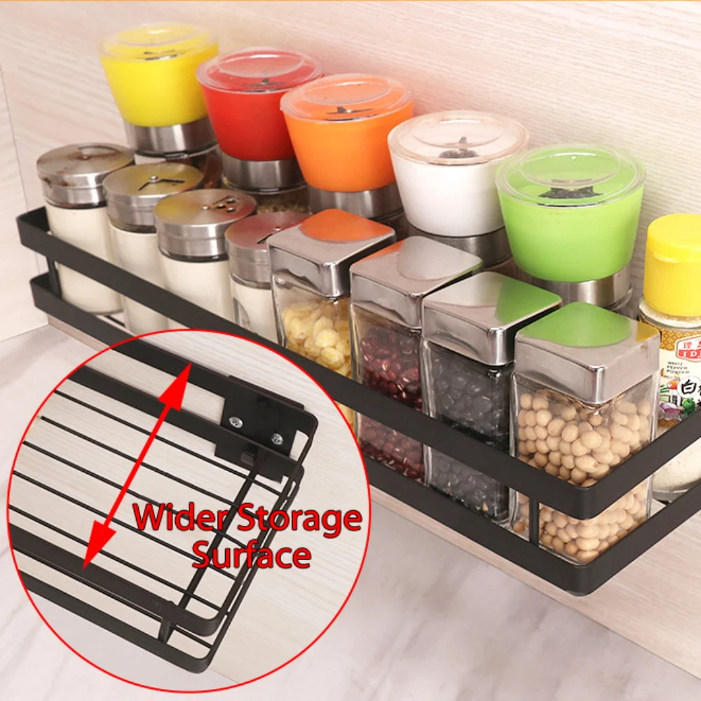 Étagère à épices - Panier de rangement d'assaisonnement à 3 niveaux