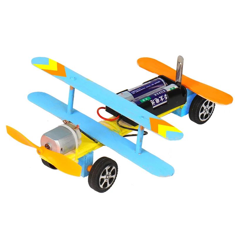 

Electric Sliding Small Invention Science And Technology Small Science Experiment Airplane Students for Making DIY Unisex Materia