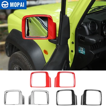 

MOPAI Car Exterior Rearview Mirror Rain Eyebrow Decoration Frame Cover Stickers for Suzuki Jimny 2019-2020 Accessories