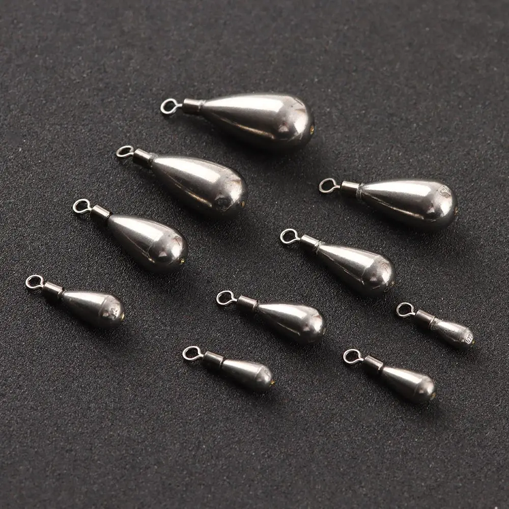 Fishing Counterweight Sinker Fishing Accessories Fishing Tackle 1pc Tungsten Sinkers 09g-14g For Bass Fishing