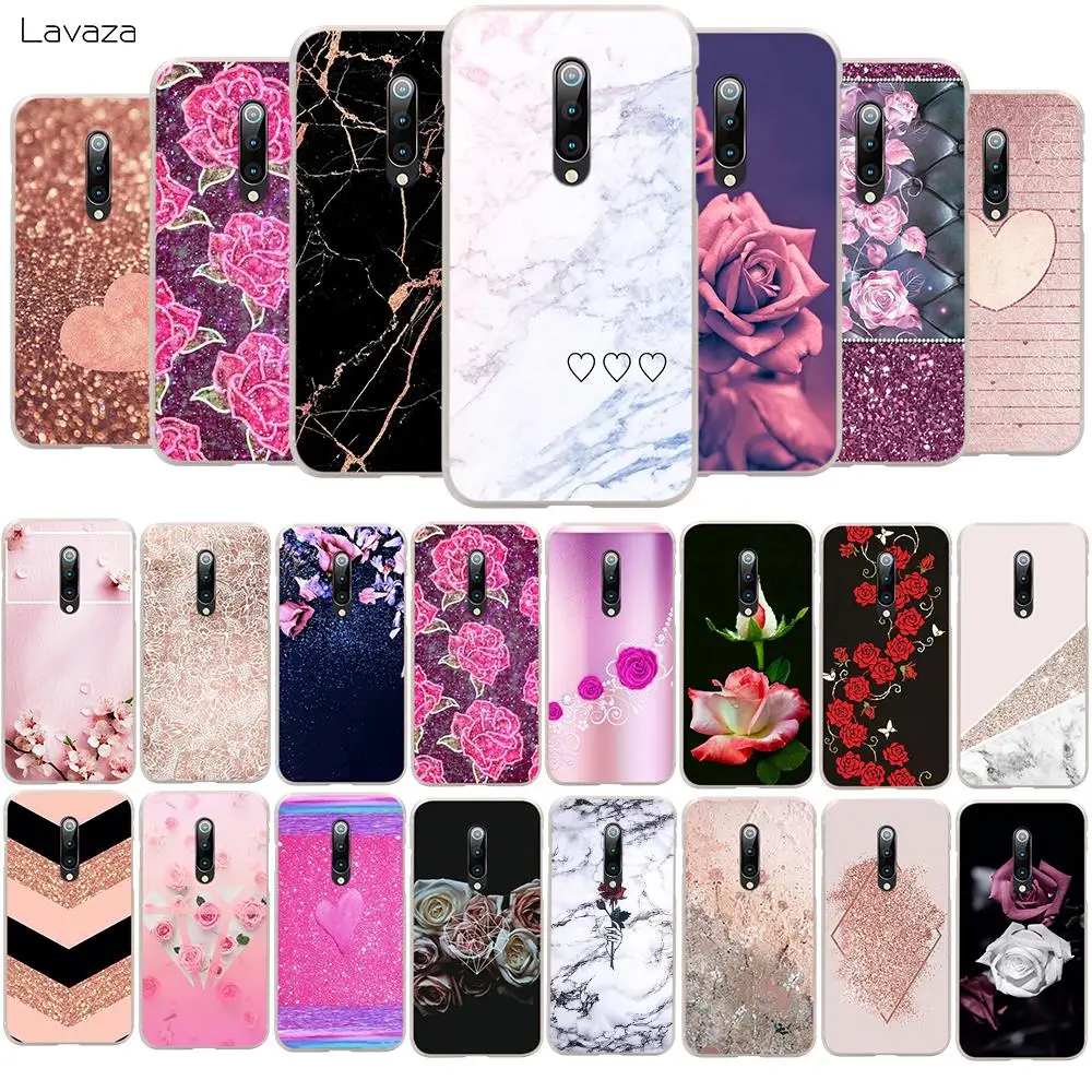 Lavaza Золотой Розовый Блестящий жесткий чехол для телефона Oneplus 5 5T 6 6T 7 7T Pro Cover |