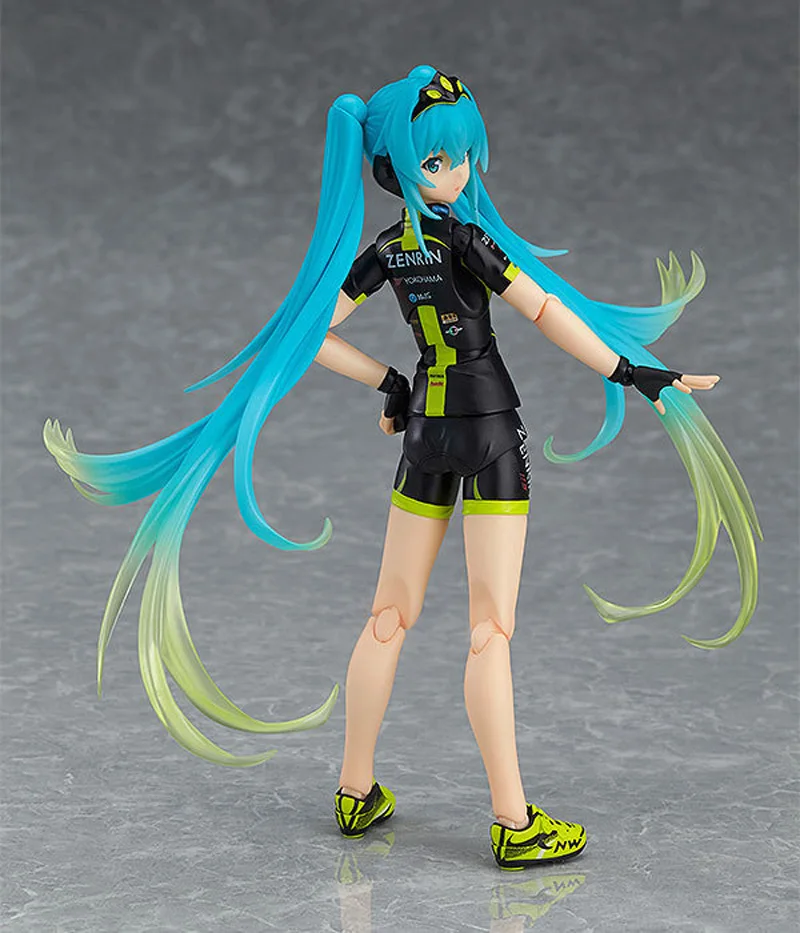 14 см милый аниме Vocaloid Hatsune F307 Racing TeamUKYO Support ver. ПВХ экшн фигурка Коллекционная