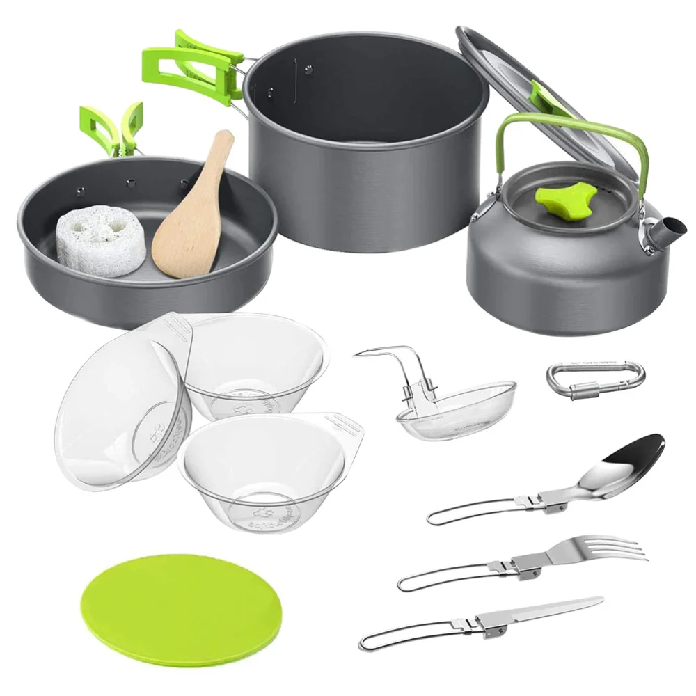 

1 Set Practical Lightweight Reusable Compact Durable Camping Tools Cooking Tool Hiking Camping Outdoor